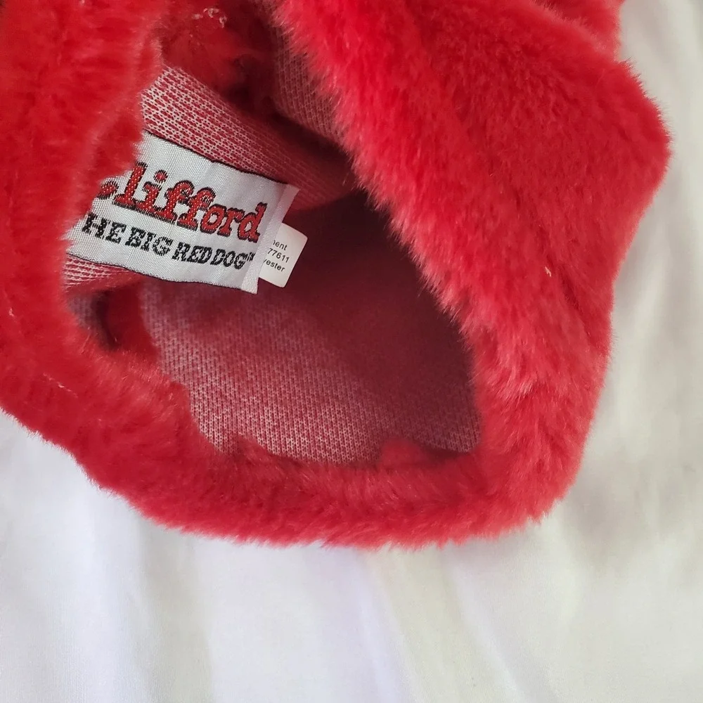 Vintage Scholastic Clifford‎ Plush Hand Puppet Red Dog Merry Makers 1995 10